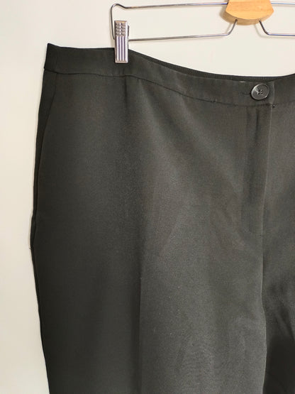 ASOS. Pantalón negro de vestir T.52