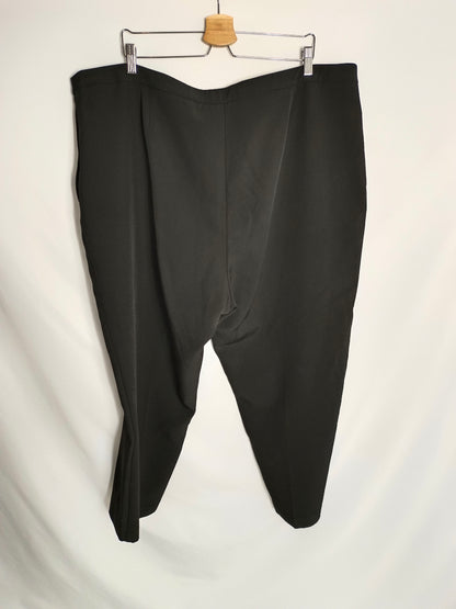 ASOS. Pantalón negro de vestir T.52