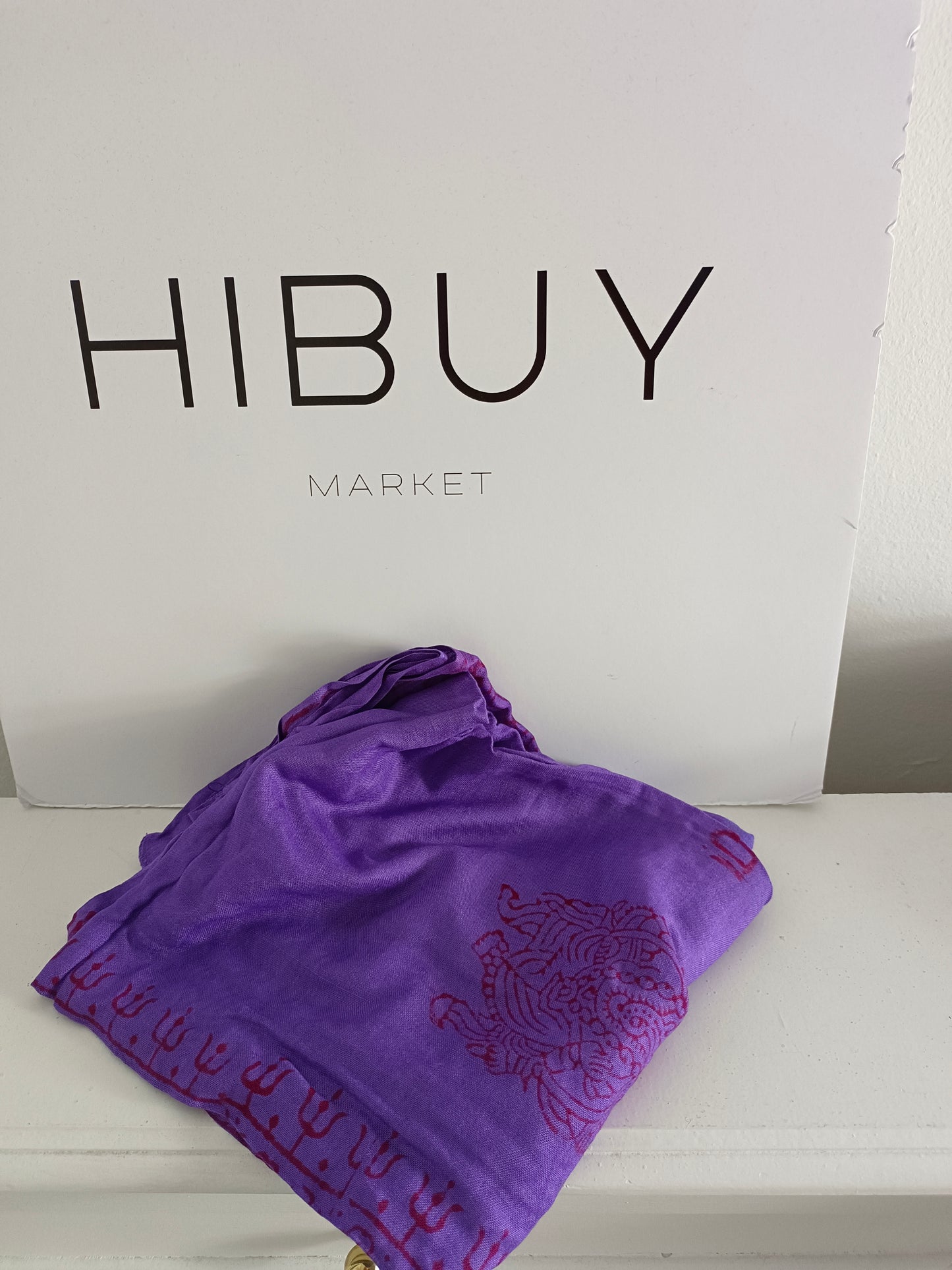 BOUGAINVILIA. Purple hippie sarong