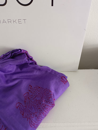 BOUGAINVILIA. Purple hippie sarong
