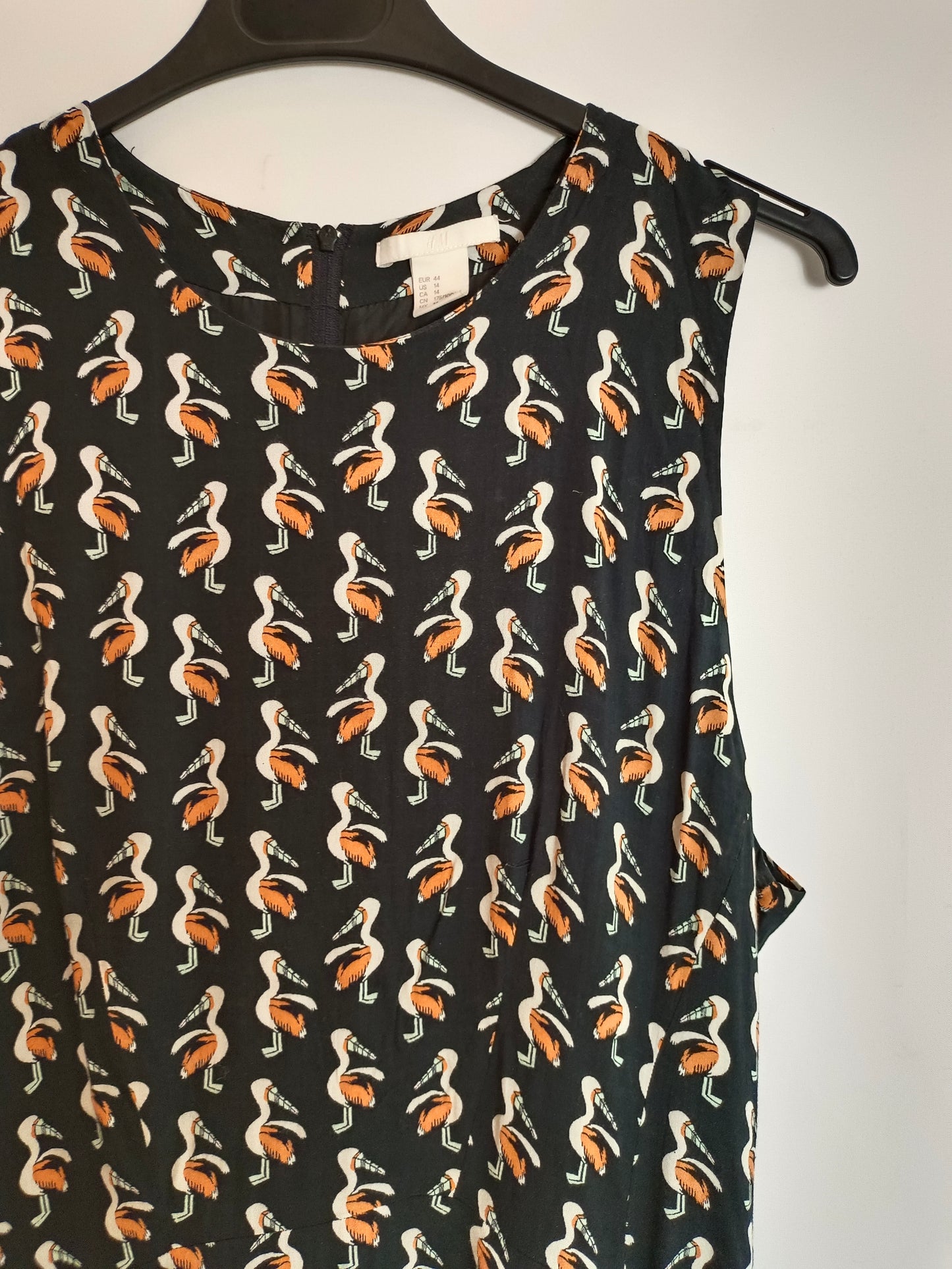 H&amp;M. Black flamenco dress size 44
