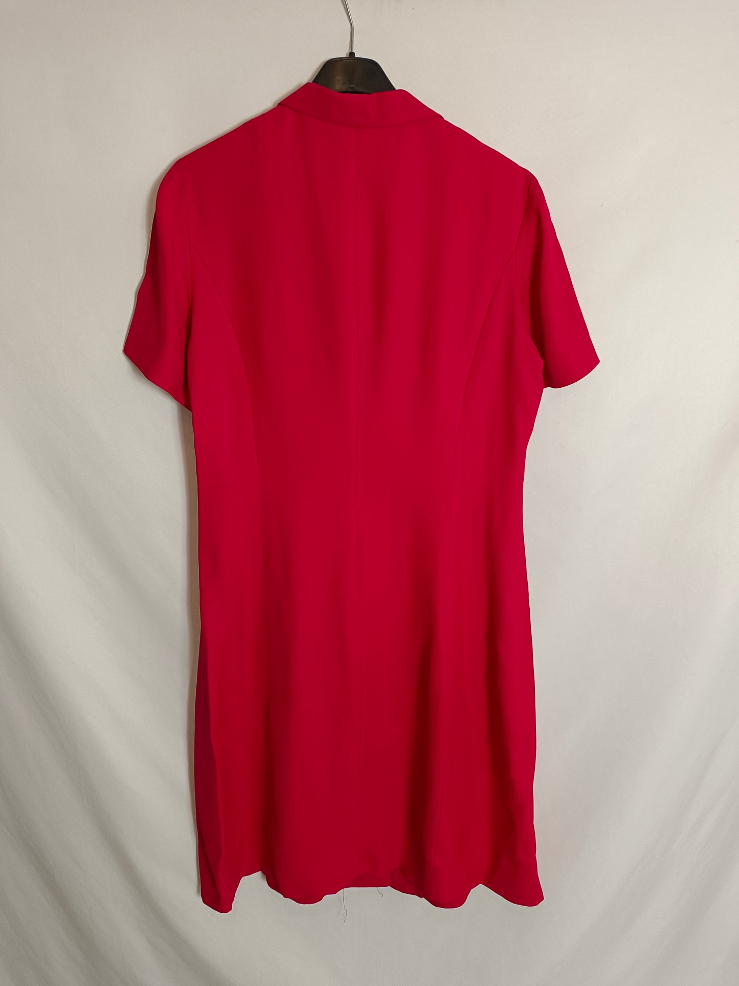 PICCOLA. Vestido rosa botones T.u(m)