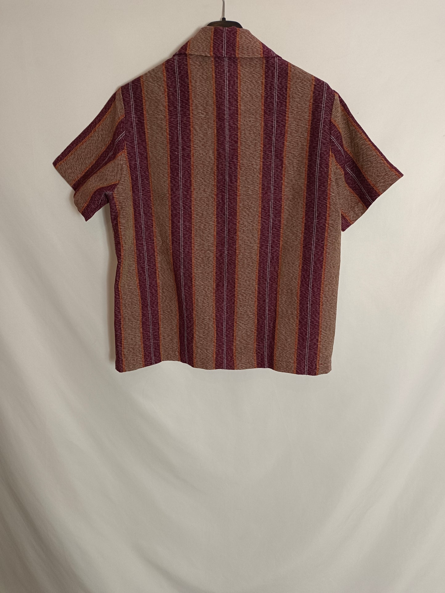 ANTHILL. Camisa rayas vintage T.m