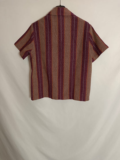ANTHILL. Camisa rayas vintage T.m