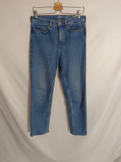 COS. Pantalón denim recto T.27(38)