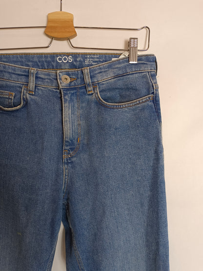 COS. Pantalón denim recto T.27(38)