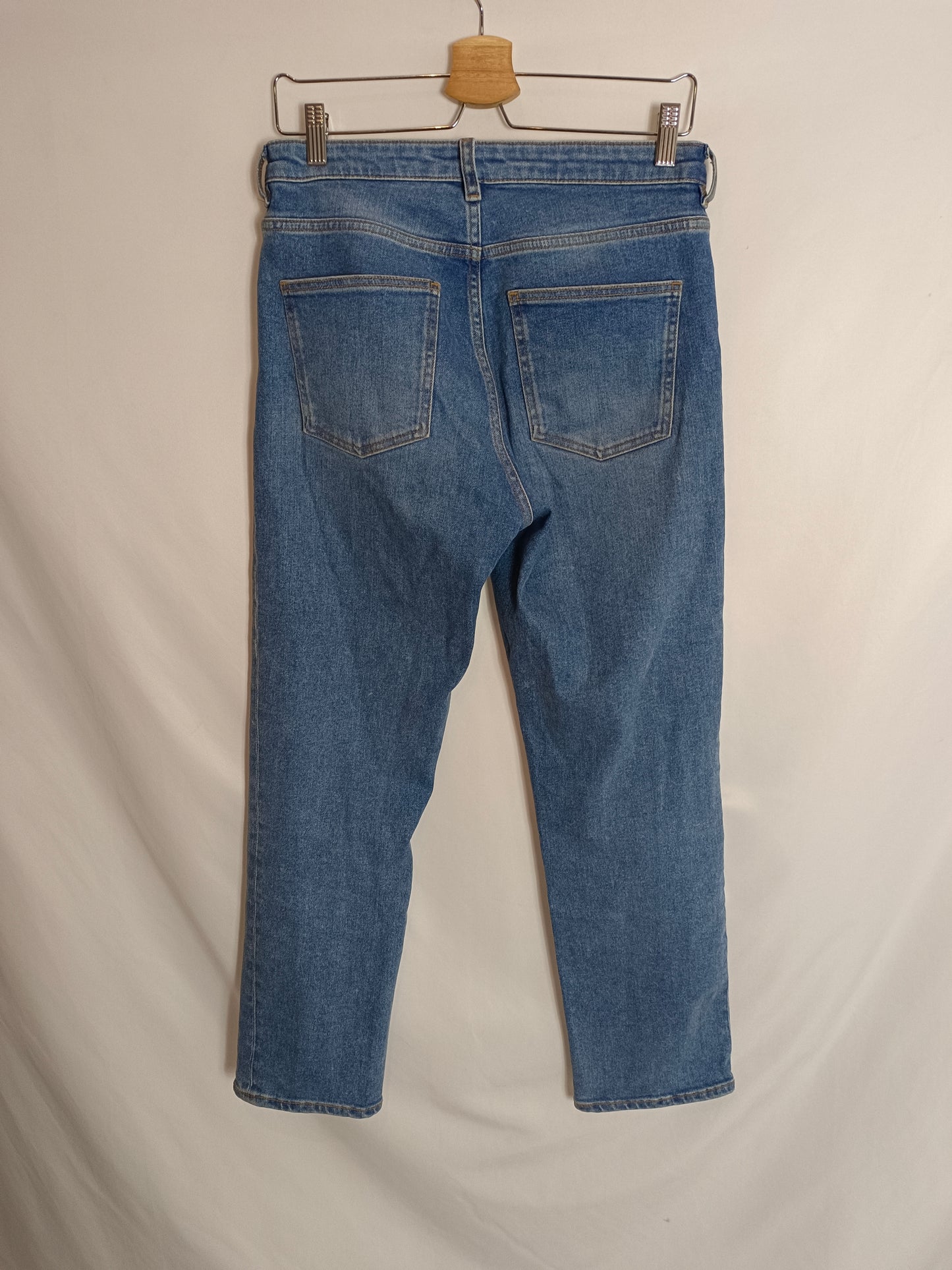COS. Pantalón denim recto T.27(38)