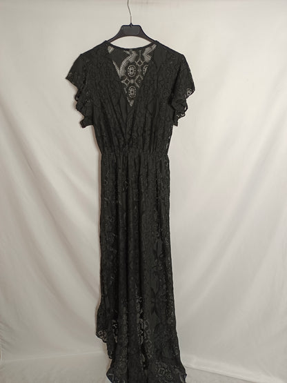OTHERS. Black lace dress YOUR (s/m)
