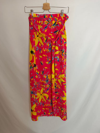 OTRAS. Falda larga estampada TU(m/l)