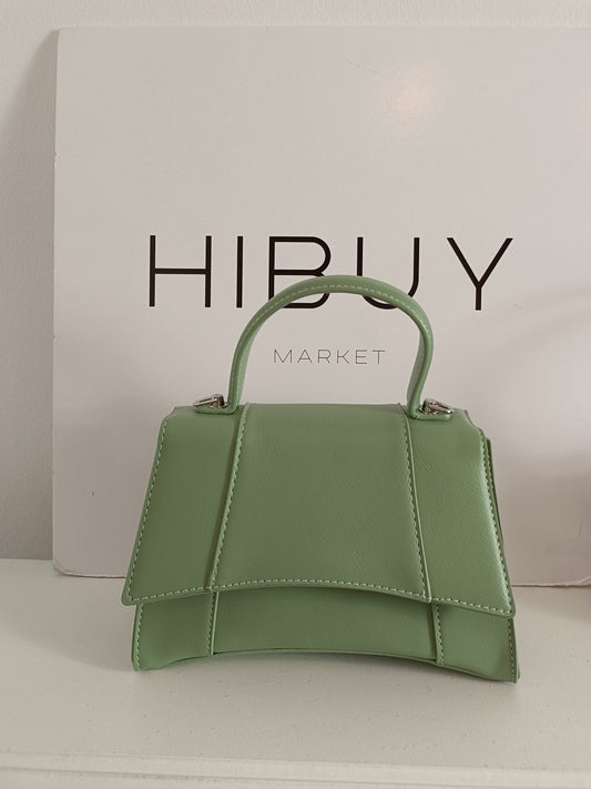 OTRAS. Bolso verde polipiel
