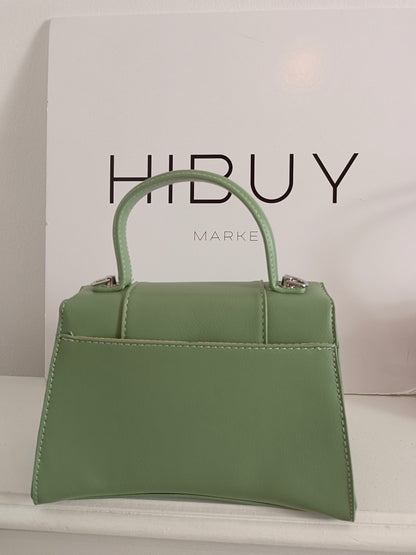 OTRAS. Bolso verde polipiel