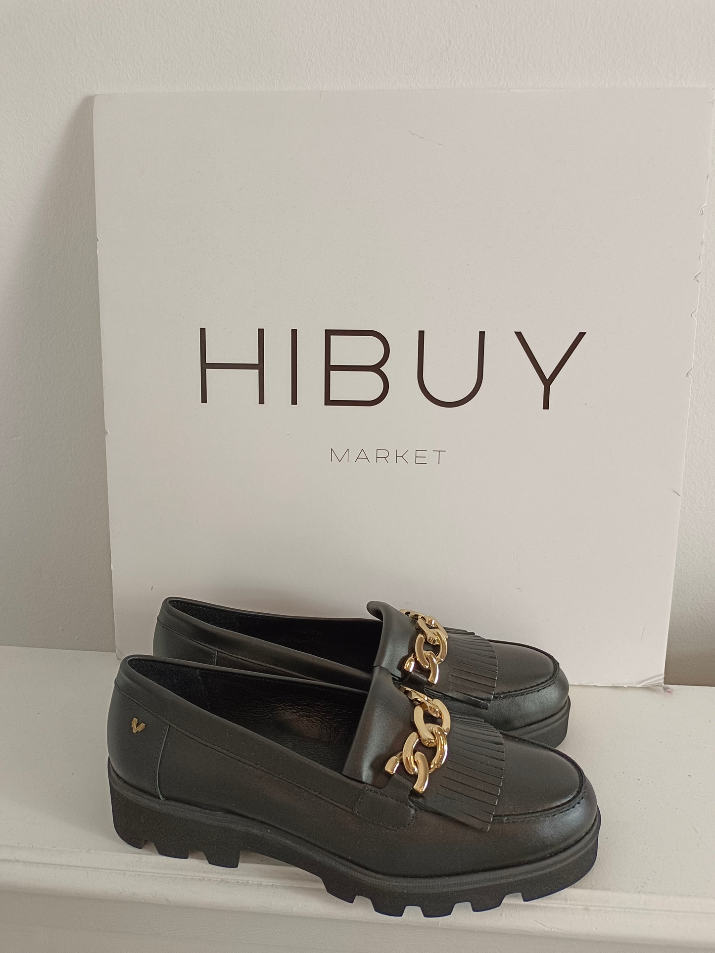 MARTINELLI. Zapatos mocasín negro T.40