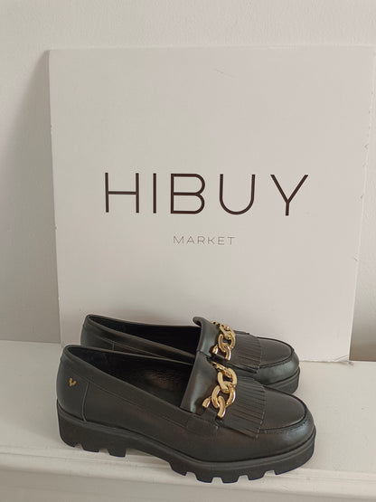 MARTINELLI. Zapatos mocasín negro T.40