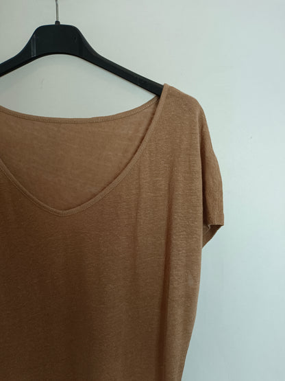 OTHERS. Nude pink T-shirt YOUR(S)