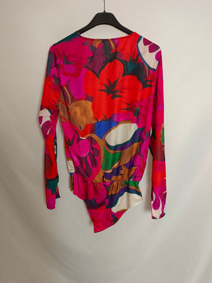 OTRAS. Body estampado flores TU(L)