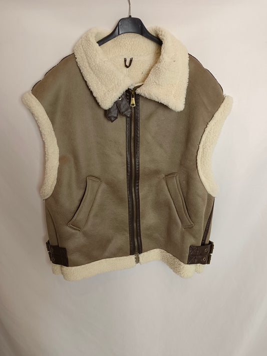 OTRAS. chaleco borrego ante TU(m/l)