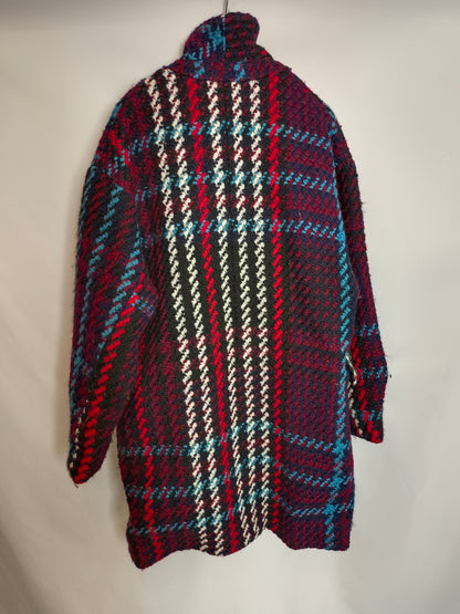 H&amp;M. Ts Houndstooth Coat