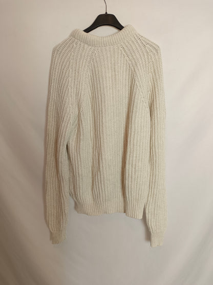 OTRAS. Jersey punto beige  TU(S)