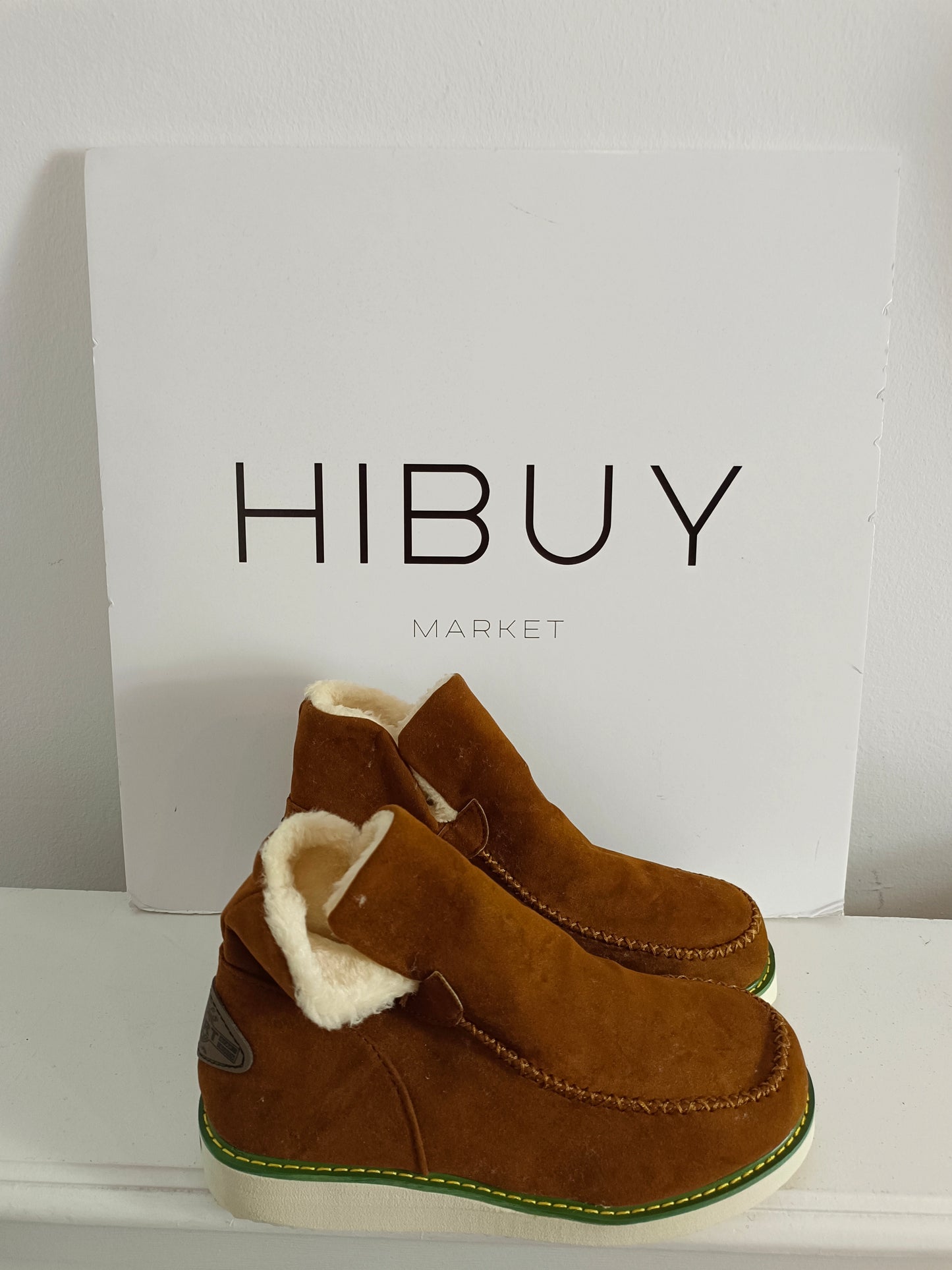 SPORT CLASSIC. Botas camel pelito T.38