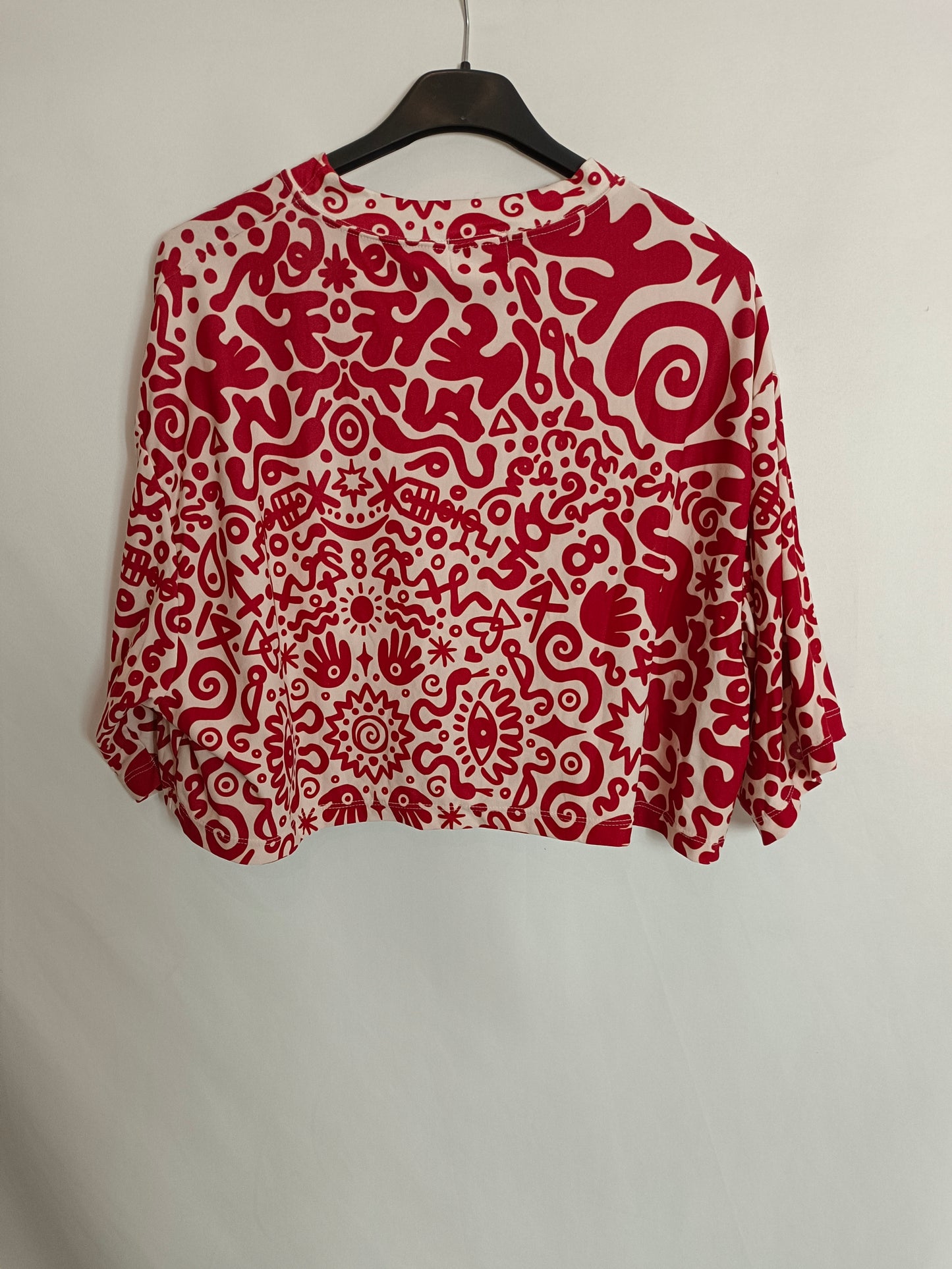 MANDALARA. Top fluido estampado tu(s)