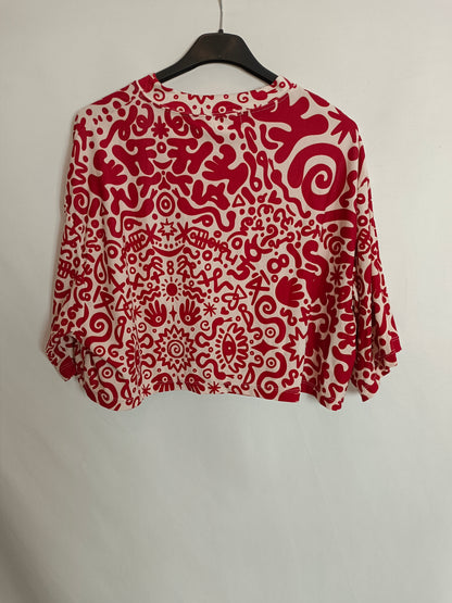 MANDALARA. Top fluido estampado tu(s)