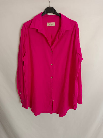 ROSA. Camisa rosa oversized T.s
