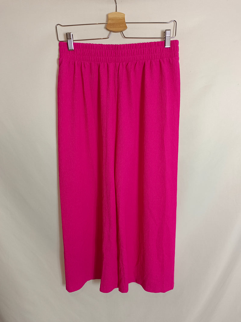 LEFTIES. Pantalón rosa culotte T.m