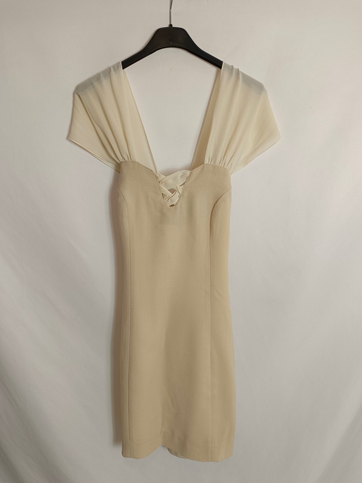 THE BLOCK. Beige strappy dress (xs/s)