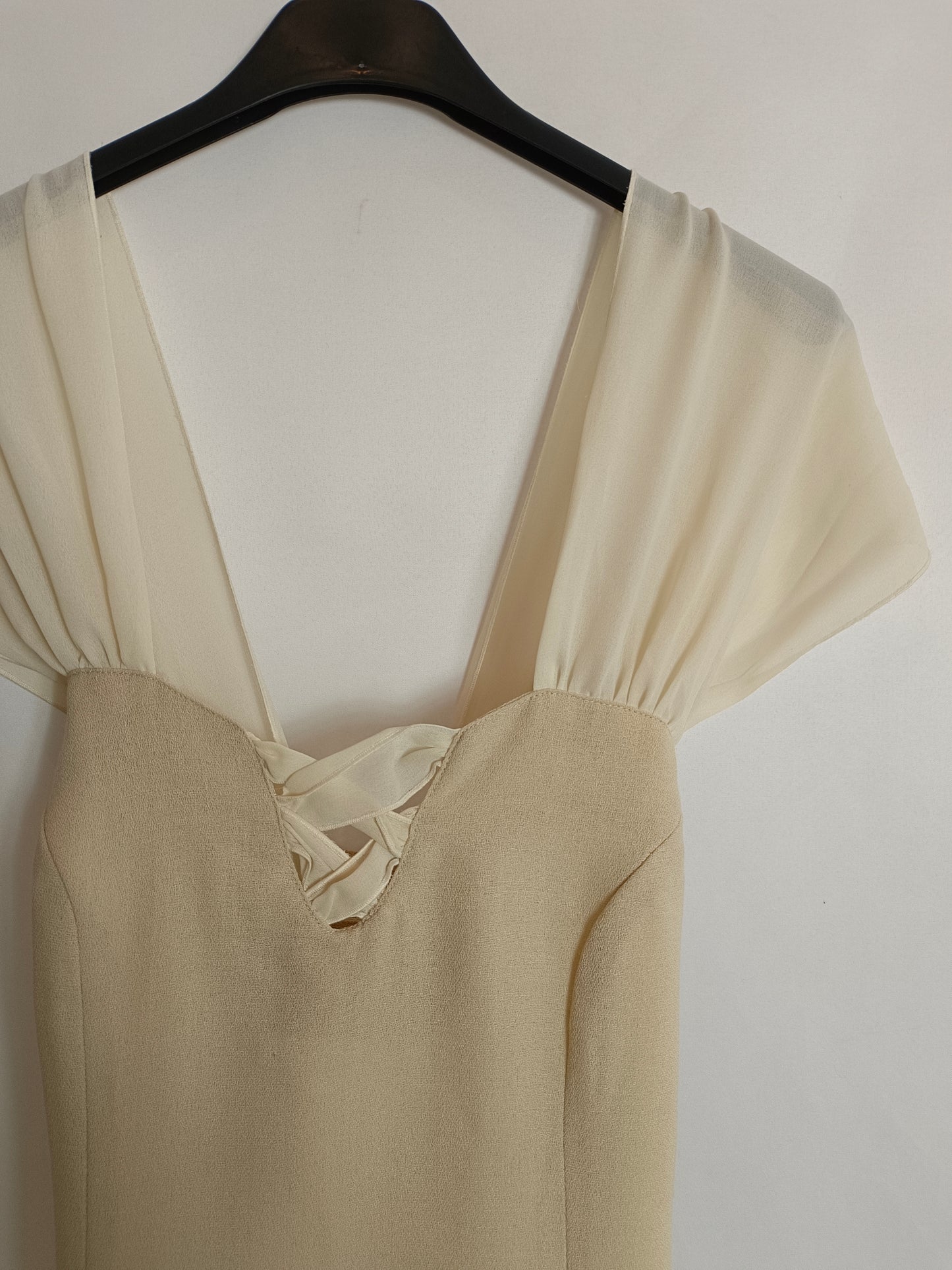 THE BLOCK. Beige strappy dress (xs/s)