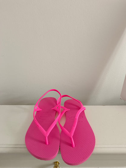 HAVAIANAS. Chanclas rosa T.39-40