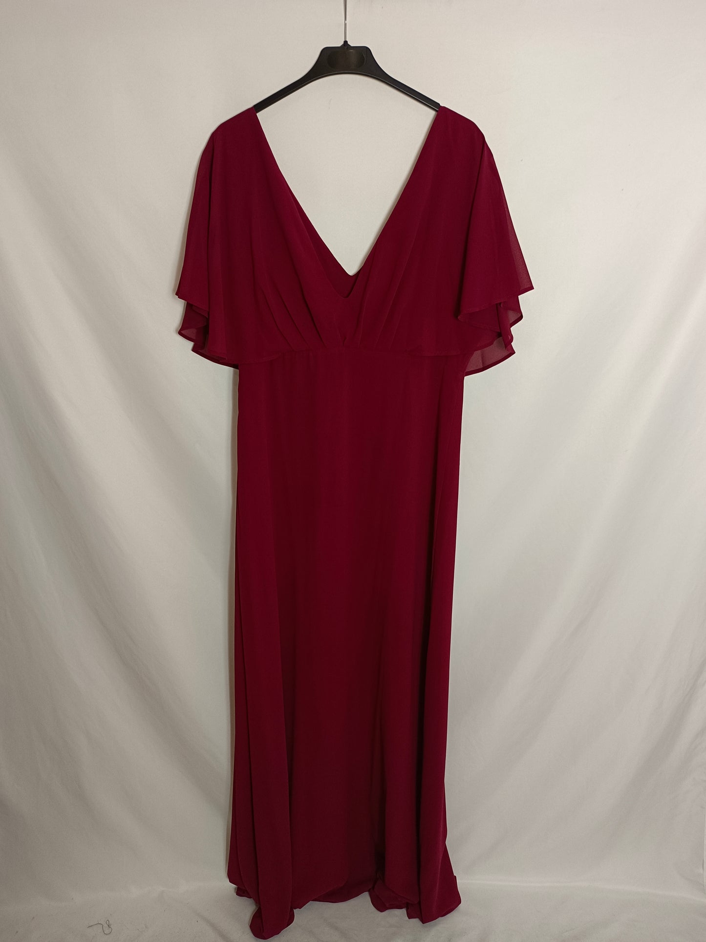 BIMANI. Long burgundy dress size 38