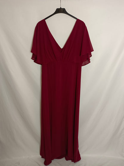 BIMANI. Long burgundy dress size 38