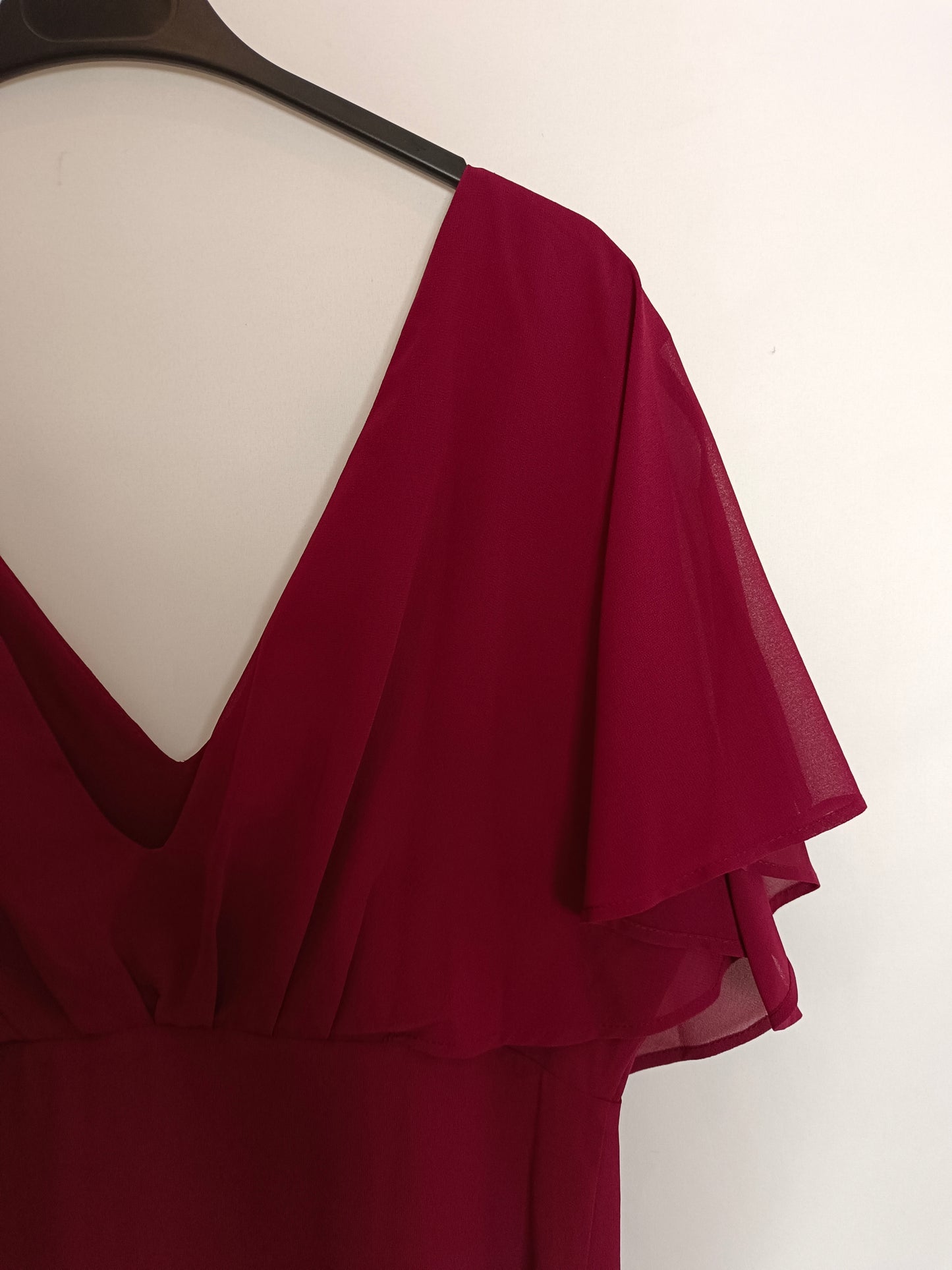 BIMANI. Long burgundy dress size 38