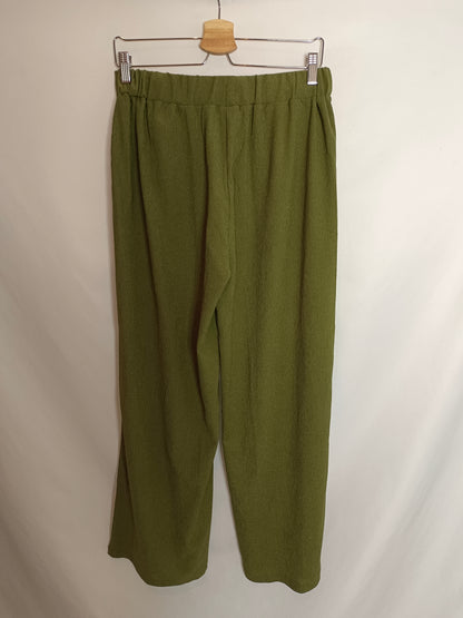 CORTEFIEL. Green Ts culottes