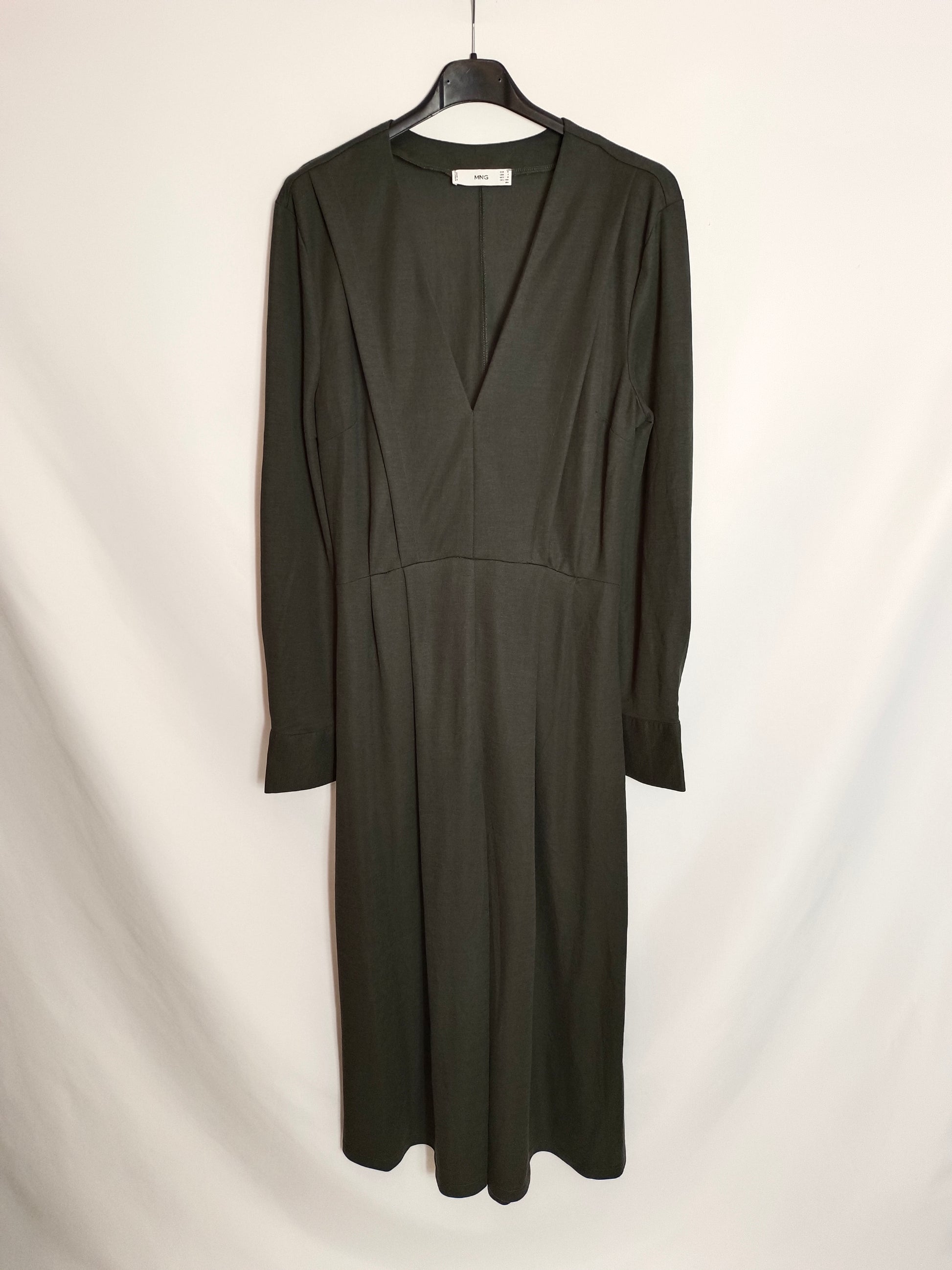 MANGO. Grey midi dress Tm Hibuy market MANGO. Grey midi dress Tm Hibuy market