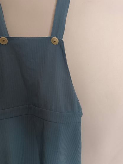 BACK COUTURE. Blue striped dress TM