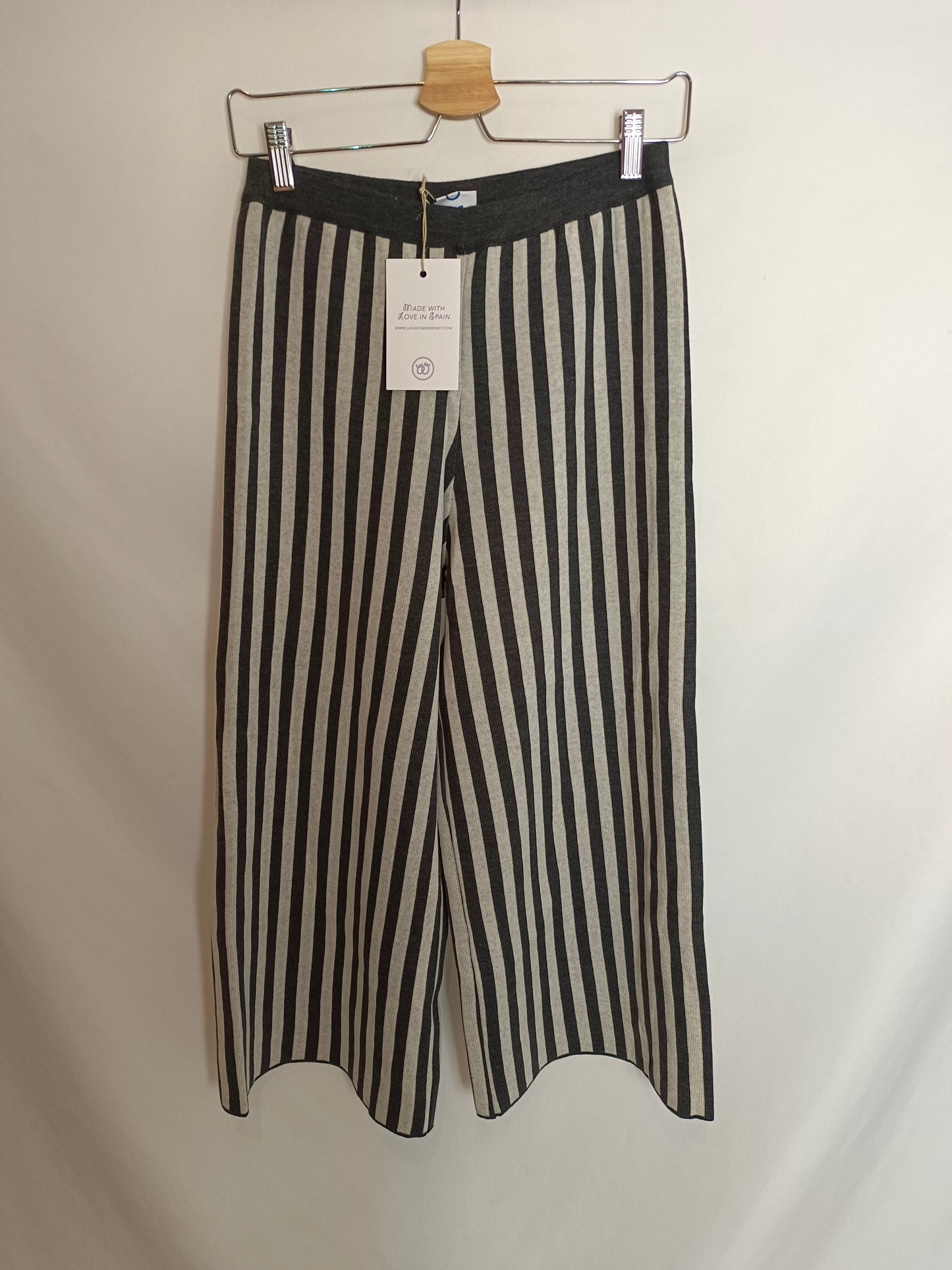 WENDY'S LITTLE HOUSE. Striped knit trousers Tm