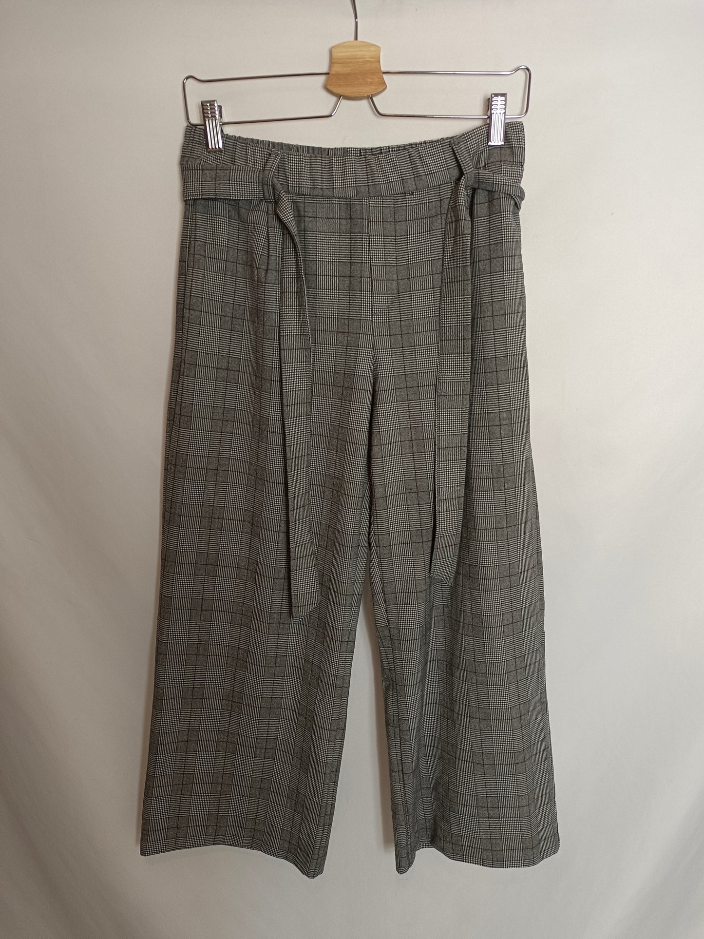 ZARA. Grey Culotte Trousers Tm