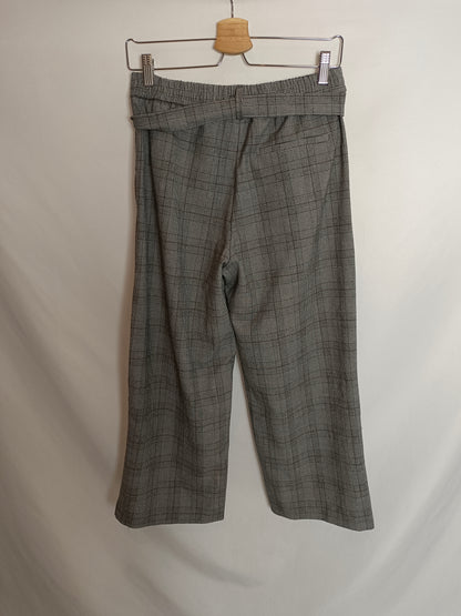 ZARA. Grey Culotte Trousers Tm