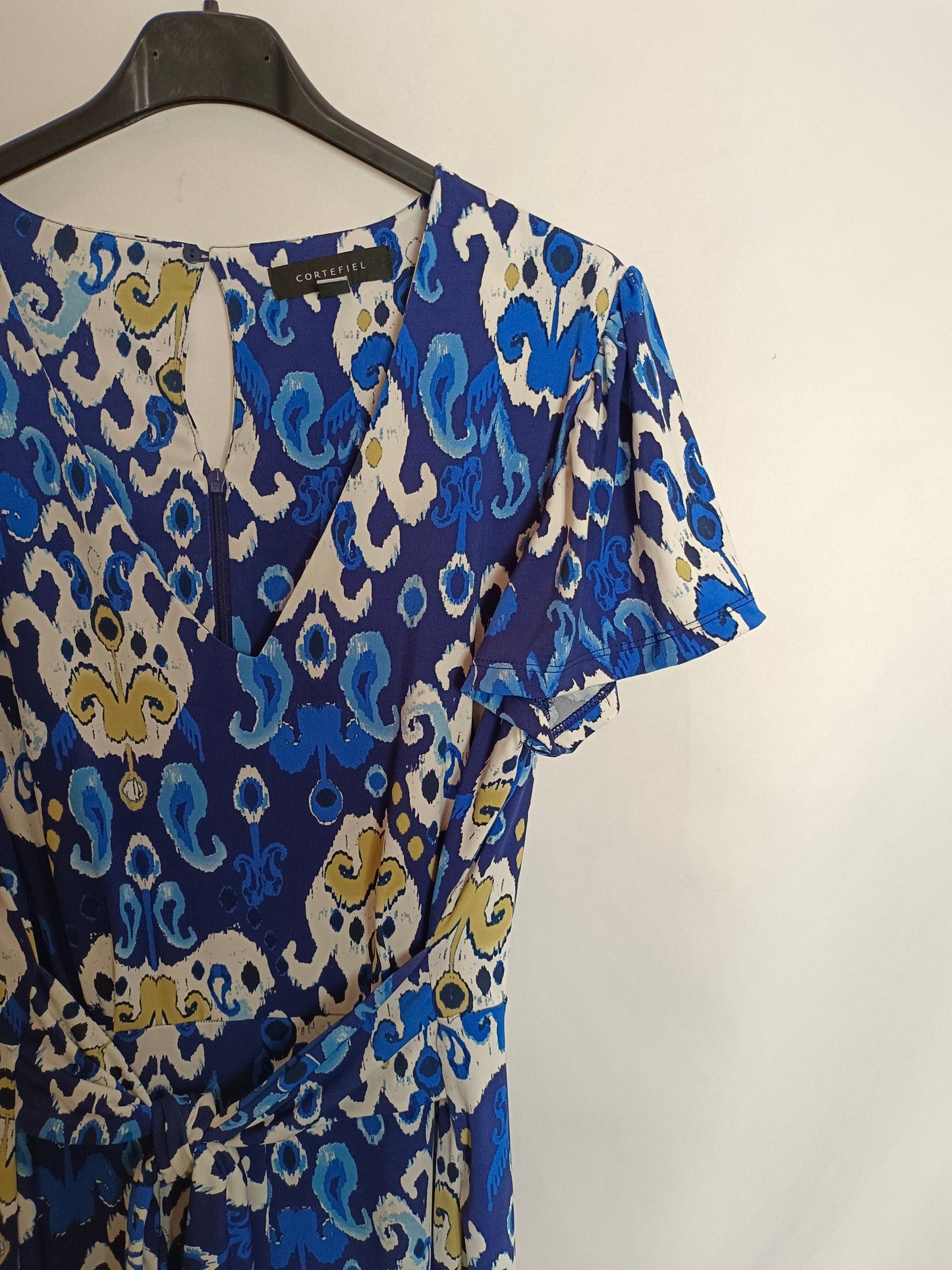 CORTEFIEL. Mono fluido estampado T.m