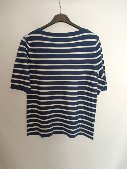 CORTEFIEL. Striped Ts knit top