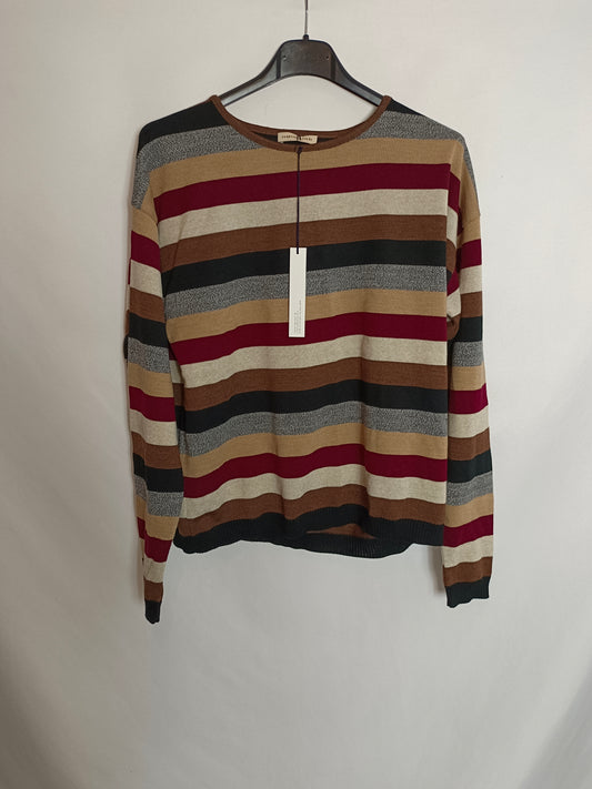 COUNTING CLOUDS. Thin striped sweater T.2(m)