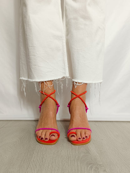 ALOHAS. Sandalias bicolor T.39