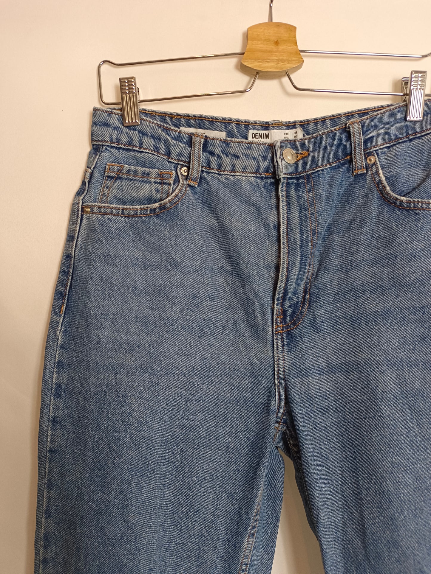 BERSHKA. Monfi denim trousers size 38