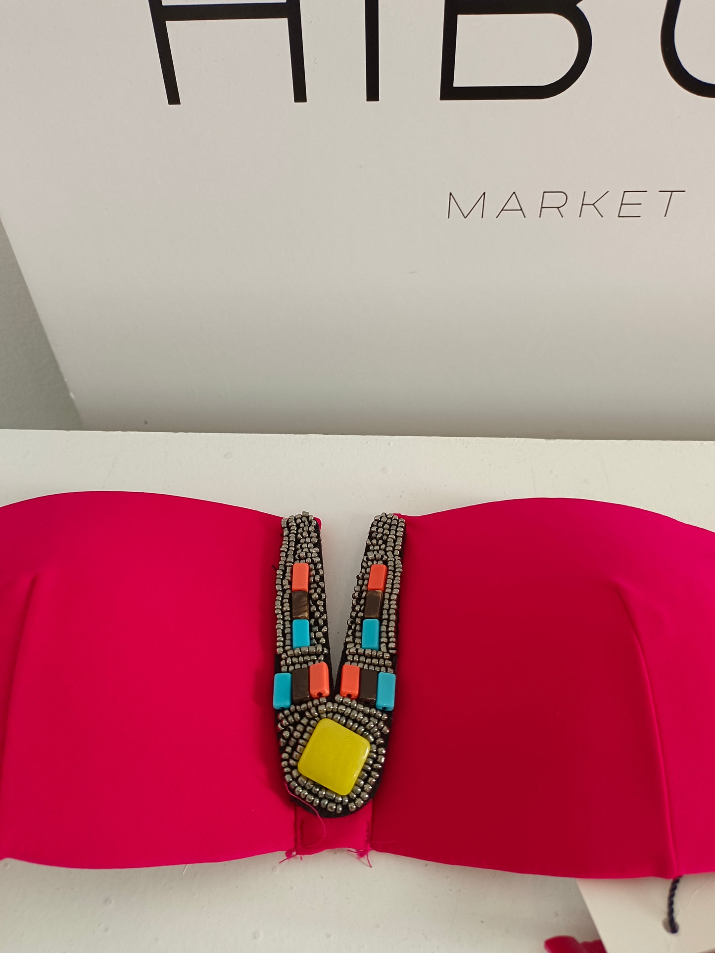 PRIMARK. Bikini rojo pedrería  T.36