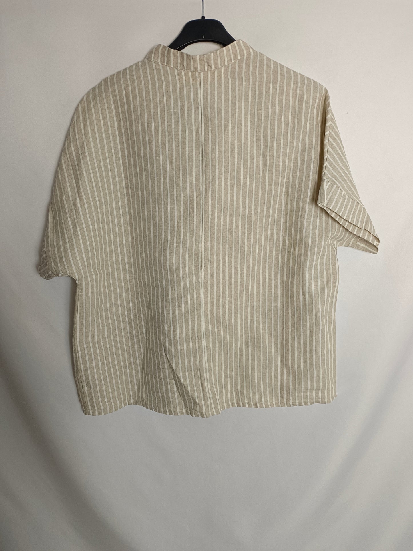 PAN. Blusa rayas lino T.L/XL