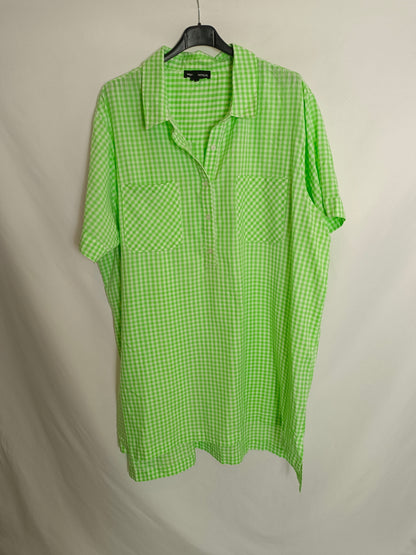 WEDNESDAY GIRLS. Checkered shirt dress size 20 (xxl)