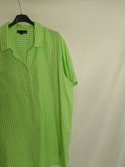 WEDNESDAY GIRLS. Checkered shirt dress size 20 (xxl)