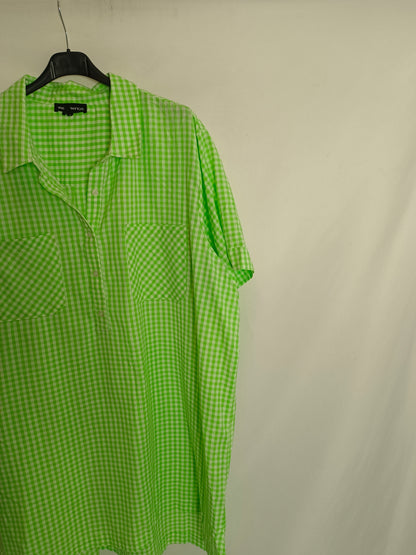 WEDNESDAY GIRLS. Checkered shirt dress size 20 (xxl)