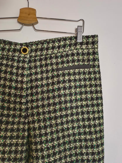 OTHERS. Flared tweed trousers Tu(42)